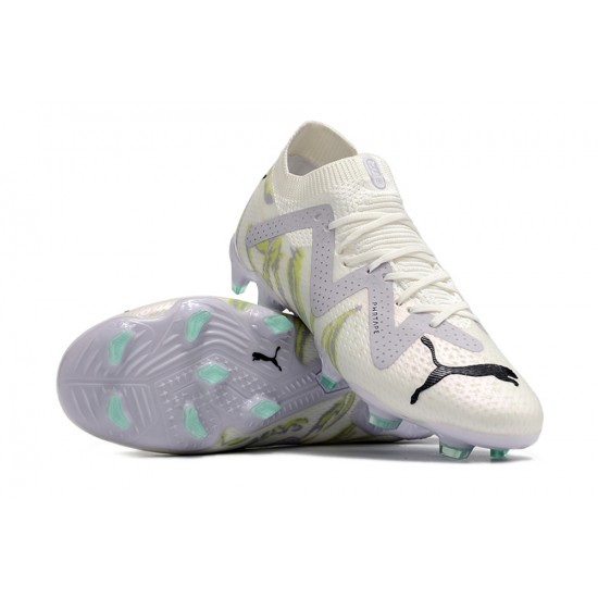 To Have A Strong Footing In A Market Puma Future Ultimate FG Low-Top White Pink For Men Soccer Cleats Shop Online