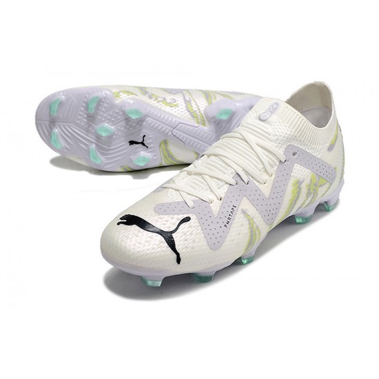 To Have A Strong Footing In A Market Puma Future Ultimate FG Low-Top White Pink For Men Soccer Cleats Shop Online