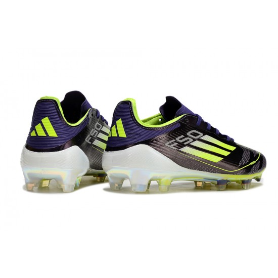 Shop Adidas F50 Elite FG Purple Green Soccer Cleats For Women And Men