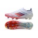 Discover Adidas F50 Elite FG White Red Blue Soccer Cleats