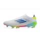 Adidas F50 FG White Green Pink Mens Soccer Cleats