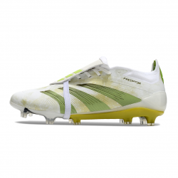 Adidas Predator Accuracy FG Green White Gold Soccer Cleats (M)