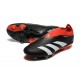 Popular Goods Adidas Predator Elite Laceless Boots FG Black Red White For Mens Soccer Cleats On Sale