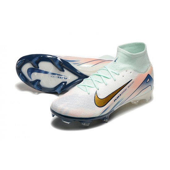 Popular Goods Nike Mercurial Superfly 10 Elite FG Gold Blue Green (M) Shop Online