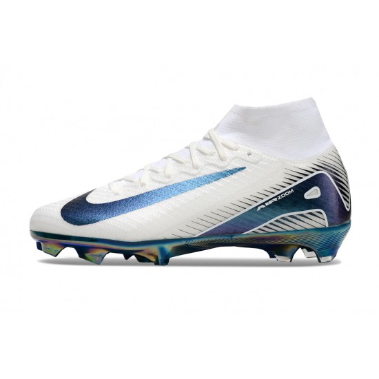 Popular Goods Nike Mercurial Superfly 10 Elite FG Gold Blue Green (M) Sale