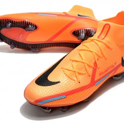 Nike Phantom GT Elite Dynamic Fit FG High Orange Black For Mens Soccer Cleats