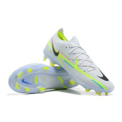 Nike Phantom GT2 Elite FG Low Grey Green For Mens Soccer Cleats