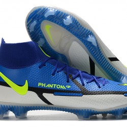 Nike Phantom GT2 Elite FG Motivation Pack High Blue Grey Black For Mens Soccer Cleats