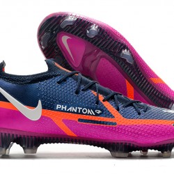 Nike Phantom GT2 Elite FG Motivation Pack Low Purple Blue For Mens Soccer Cleats