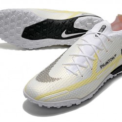 Nike Phantom GT2 Elite TF Low White Beige For Mens Soccer Cleats