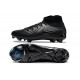 Top Selling Nike Phantom Luna Elite FG Black Blue For W/M Soccer Cleats Online Store