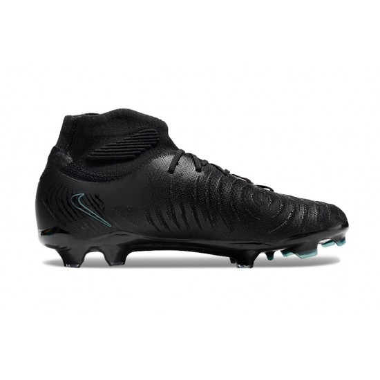 Top Selling Nike Phantom Luna Elite FG Black Blue For W/M Soccer Cleats Online Store