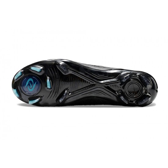 Salable Goods Nike Phantom Luna Elite FG Black Blue For WM Soccer Cleats Online Shop