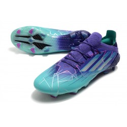 Adidas X Speedflow 1 FG Blue With Purple Low Soccer Cleats