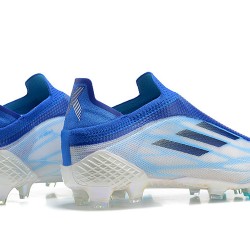 Adidas X Speedflow 1 FG Deep Blue Ltblue Low Soccer Cleats