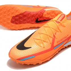 Nike Phantom GT2 Elite TF Orange Black Low Soccer Cleats