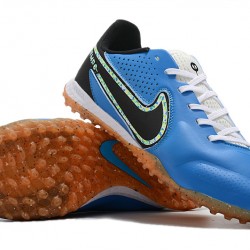 Nike Tiempo Legend 9 Pro TF Blue Black Low Soccer Cleats