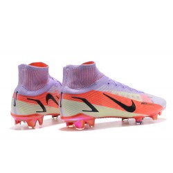 Nike Superfly 8 Elite FG High Purple Orange Black Soccer Cleats