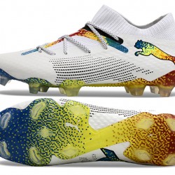 Puma Future 7 Ultimate FG/AG White Gold Soccer Cleats