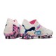 Puma Future 7 Ultimate FG/AG White Navy Purple Soccer Cleats