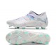 Puma Future 7 Ultimate FG/AG White Purple Soccer Cleats