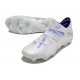 Puma Future 7 Ultimate FG/AG White Purple Soccer Cleats