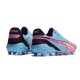 Puma King Ultimate FG AG Navy Purple Soccer Cleats