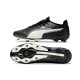 Puma King Ultimate X AOF FG Black Beige Soccer Cleats