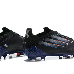 Adidas X Speedflow FG Low Black Blue Soccer Cleats