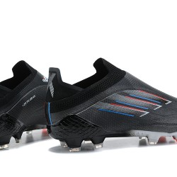 Adidas X Speedflow FG Low Black Grey Soccer Cleats