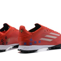 Adidas X Speedflow.1 TF Red Grey Soccer Cleats