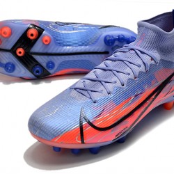 Nike Vapor 14 Elite PRO AG High Blue Orange Black Soccer Cleats