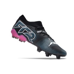 Puma Future 7 Ultimate FG-AG Black Pink White Low Soccer Cleats