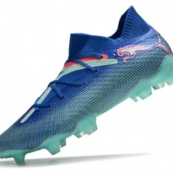 Puma Future 7 Ultimate FG-AG Blue Ltblue Low Soccer Cleats