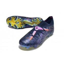 Puma Future 7 Ultimate FG-AG Deep Blue Purple Low Soccer Cleats