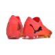 Puma Future 7 Ultimate FG-AG Red Black Low Soccer Cleats