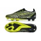 Puma Ultra Ultimate FG Black Green Grey Low Soccer Cleats