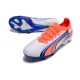 Puma Ultra Ultimate FG Orange Deep Blue Low Soccer Cleats