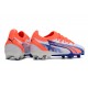 Puma Ultra Ultimate FG Orange Deep Blue Low Soccer Cleats