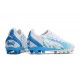 Top Quality Puma Ultra Ultimate FG White Blue Low Soccer Cleats Online Shop